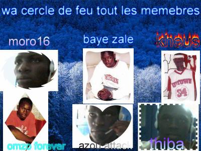 GROUPE DE CERCLE DE FEU